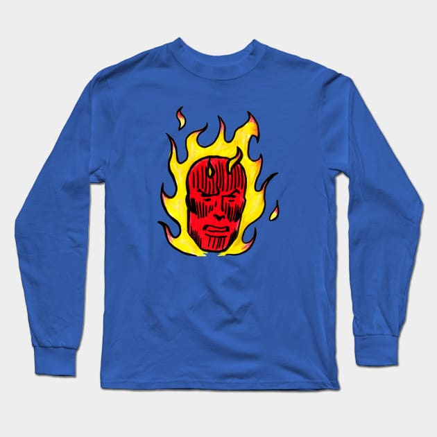 the torch Long Sleeve T-Shirt by sapanaentertainment